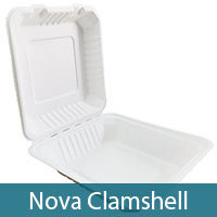 nova clamshell container